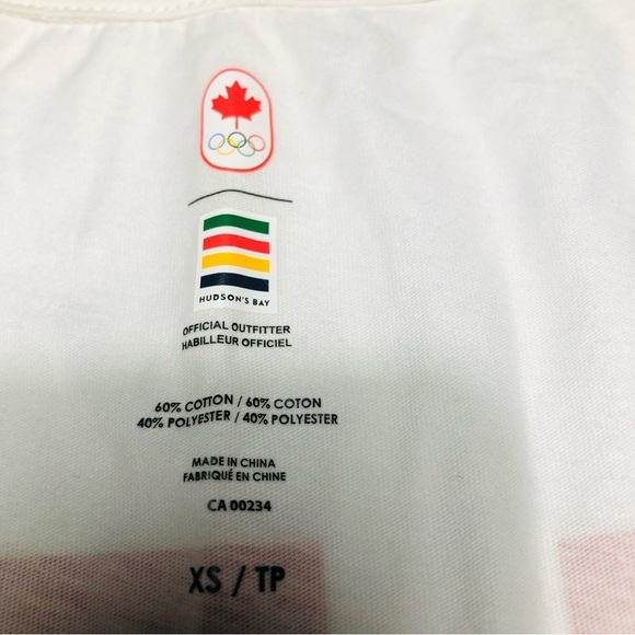 Hudson’s Bay HBC Team Canada Olympic T-shirt - Picture 3 of 7